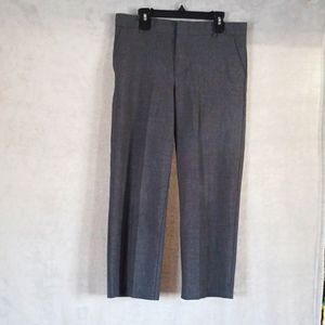 Chaps Dress Pants Boys Size 12H Charcoal Straight Leg Formal.